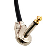 Red's Music effect connection cable (patch) - Jack 6.3mm angled / Jack 6.3mm angled - Economic - GC03025 - 0.25m